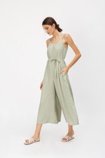 MAVEN JUMPSUIT W SASH