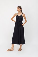 MAVEN JUMPSUIT W SASH