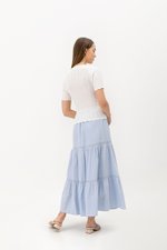 CHERIE SCALLOP KNIT TOP W SLEEVES