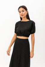 CHERIE EYELET BIAS CUT SKIRT
