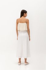 CHERIE EYELET BIAS CUT SKIRT