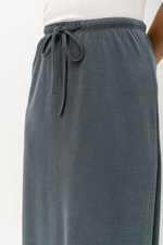 ALEXIS DRAWSTRING MIDI SKIRT