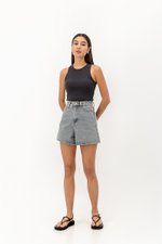 BIANCA PADDED RIBBED TANK TOP