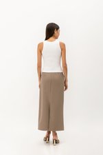 BIANCA PADDED RIBBED TANK TOP