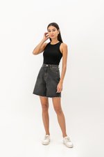 BIANCA PADDED RIBBED TANK TOP