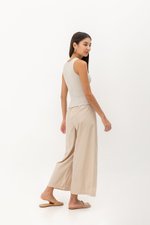 BIANCA PADDED RIBBED TANK TOP