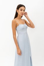 CELESTINE LACE TRIM MAXI DRESS