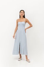 CELESTINE LACE TRIM MAXI DRESS
