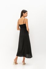 CELESTINE LACE TRIM MAXI DRESS