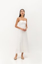CELESTINE LACE TRIM MAXI DRESS