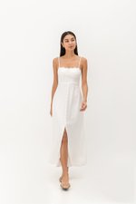 CELESTINE LACE TRIM MAXI DRESS