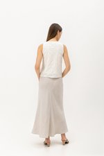 SPIROGRAPH BUTTONDOWN VEST TOP