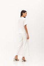 COLLINS ROLLED SLEEVE OVERSIZED TEE