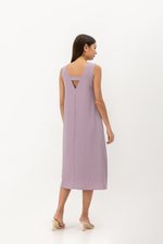CAROL V BACK SLEEVELESS MAXI DRESS