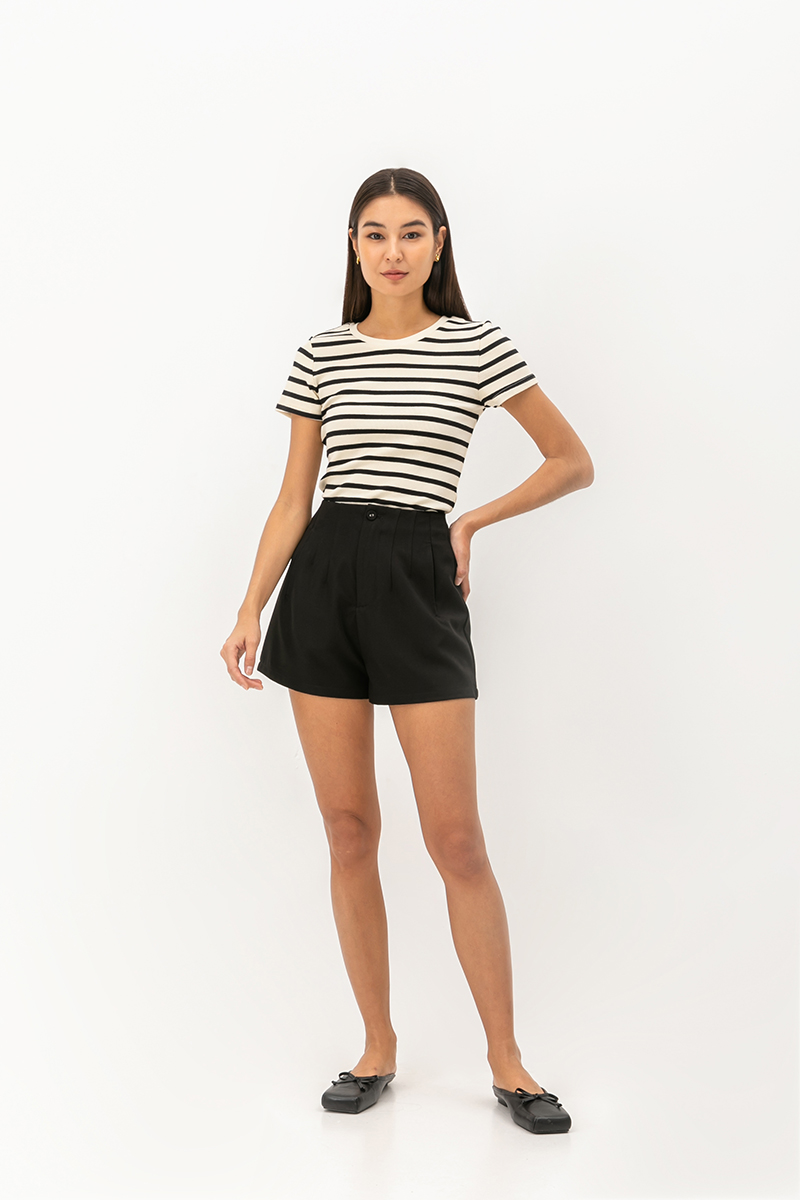 HALSTON PANELLED SHORTS