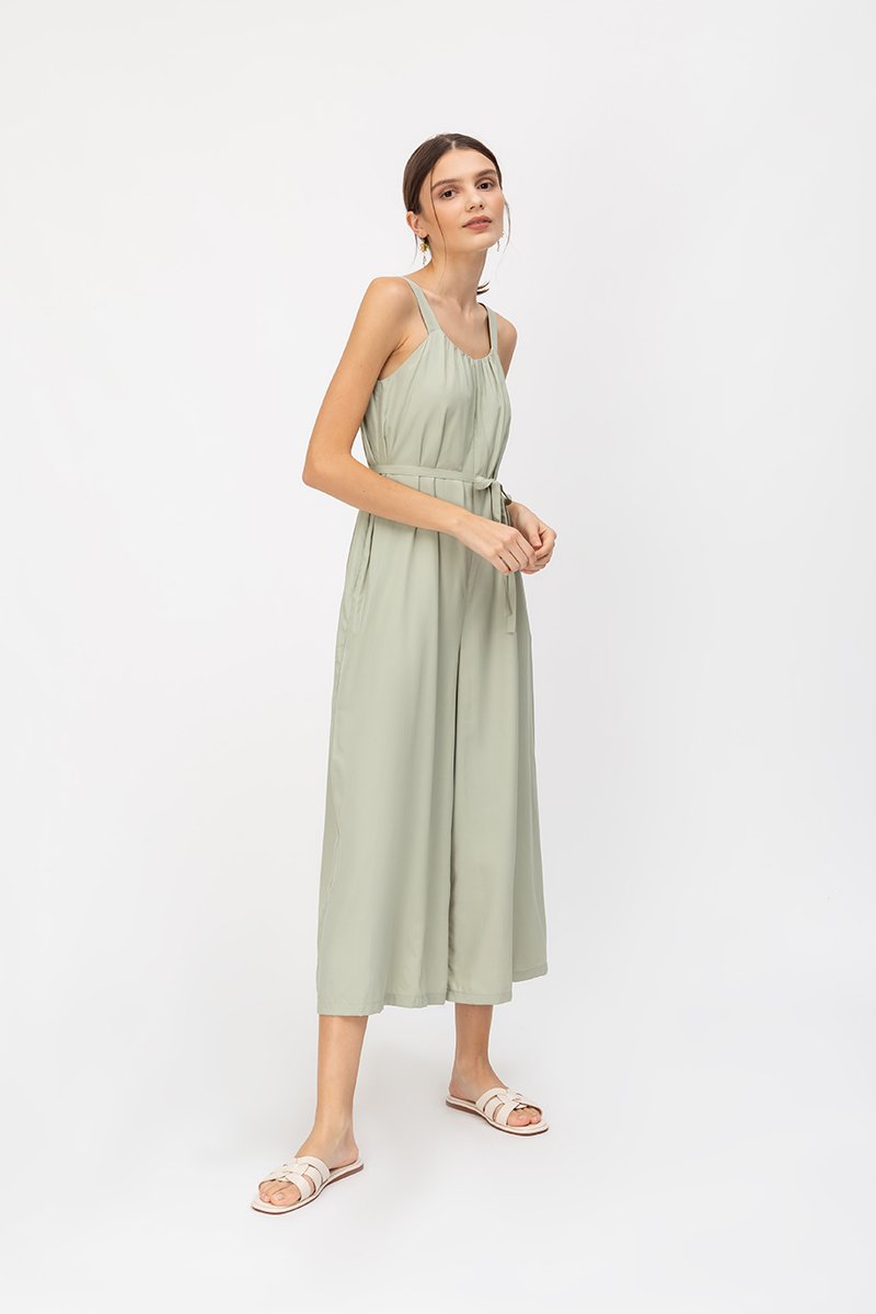MAVEN JUMPSUIT W SASH