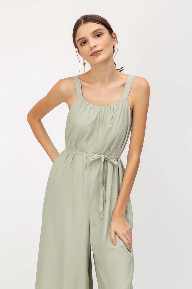 MAVEN JUMPSUIT W SASH