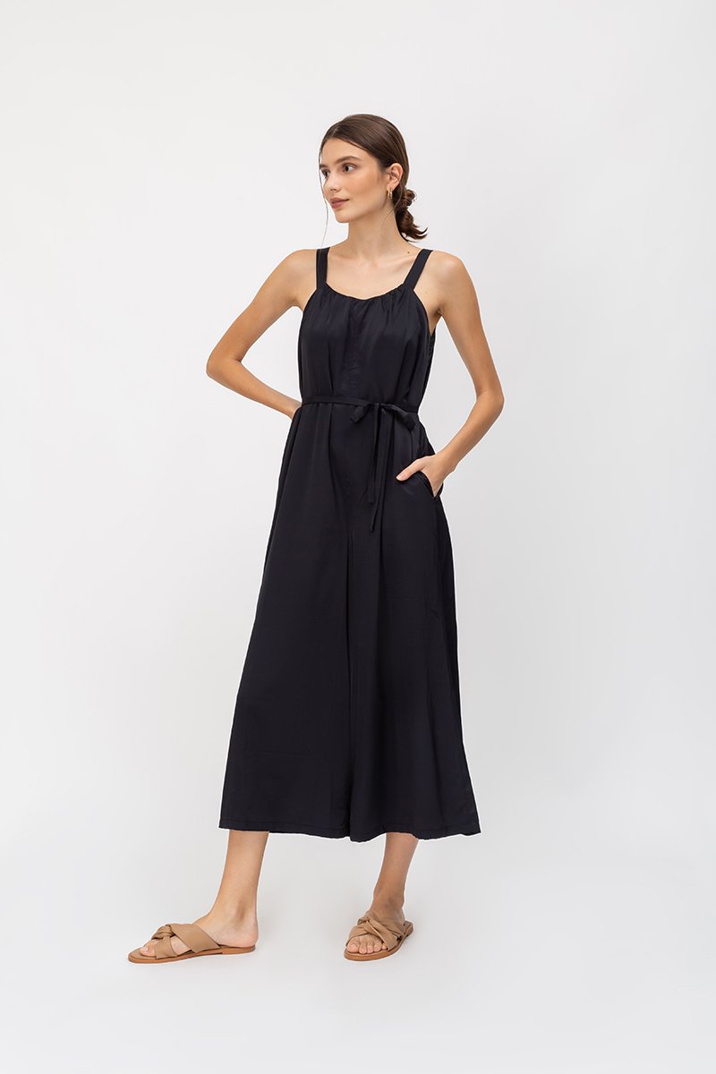 MAVEN JUMPSUIT W SASH