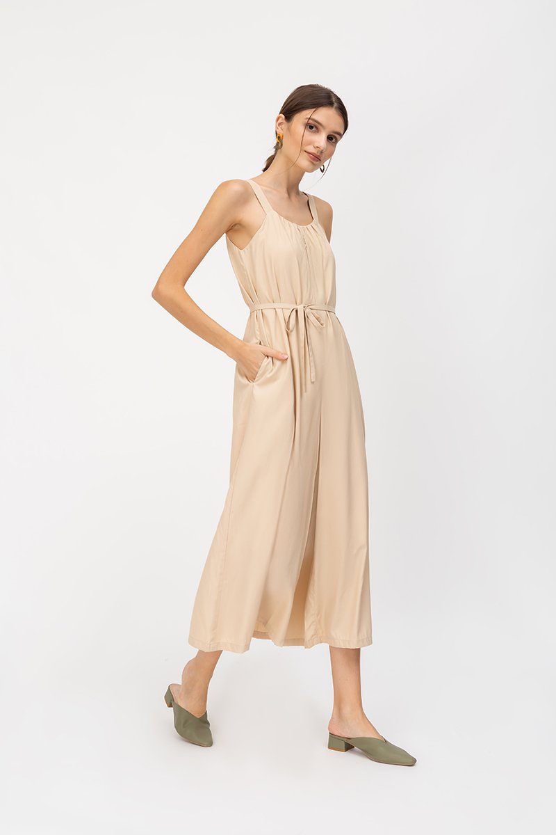 MAVEN JUMPSUIT W SASH