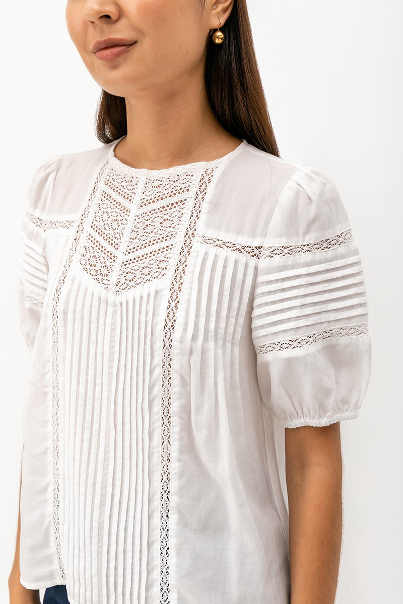 MARISSA LACE TOP
