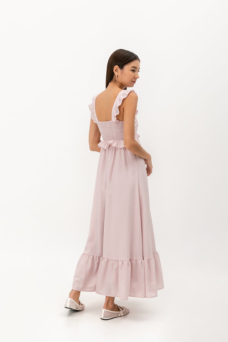 TRIXY RUFFLE MAXI DRESS TRIXY RUFFLE MAXI DRESS