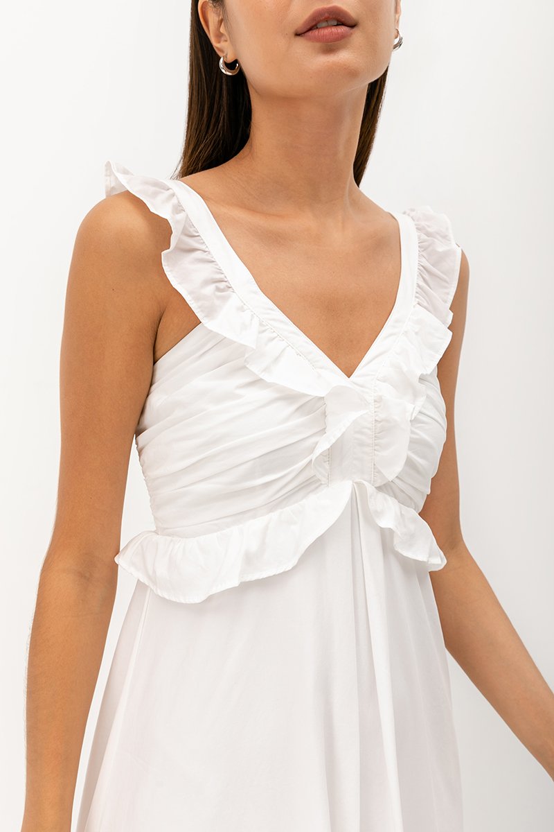 TRIXY RUFFLE MAXI DRESS TRIXY RUFFLE MAXI DRESS