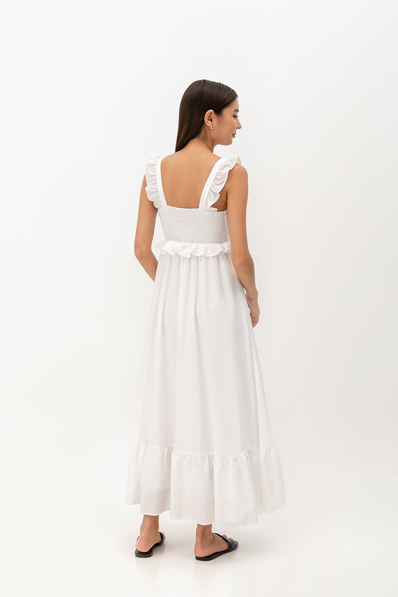 TRIXY RUFFLE MAXI DRESS TRIXY RUFFLE MAXI DRESS