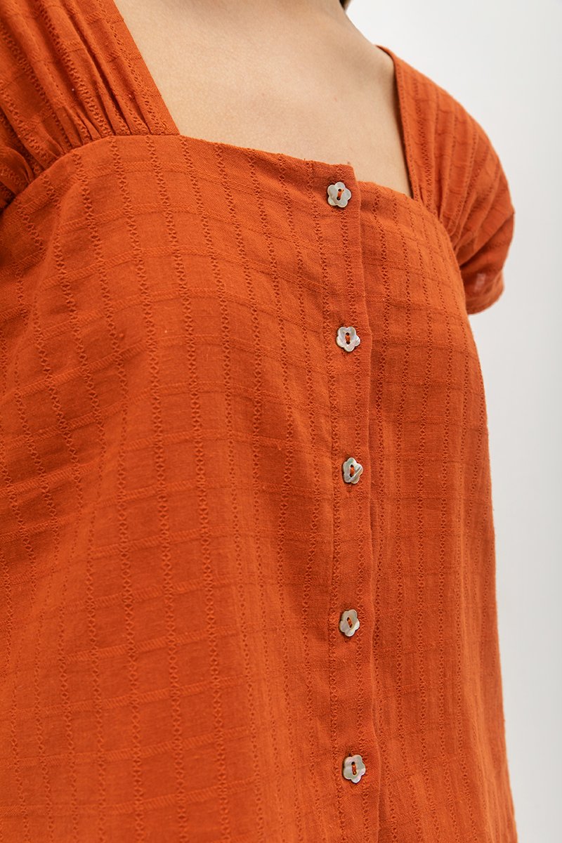 NICOLA BUTTONDOWN TOP