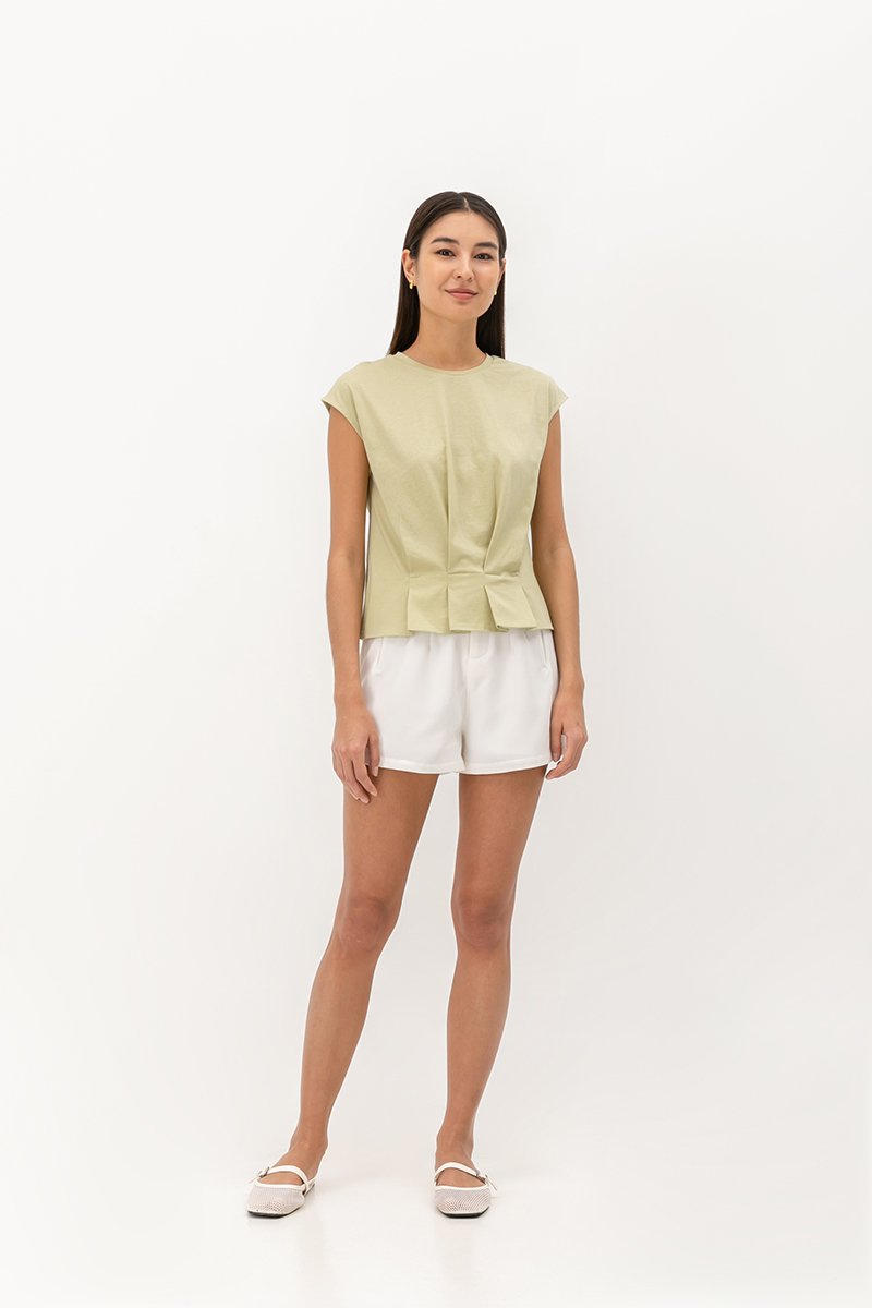 SURIN PLEATED TEE SURIN PLEATED TEE