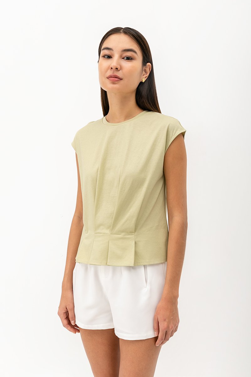 SURIN PLEATED TEE SURIN PLEATED TEE