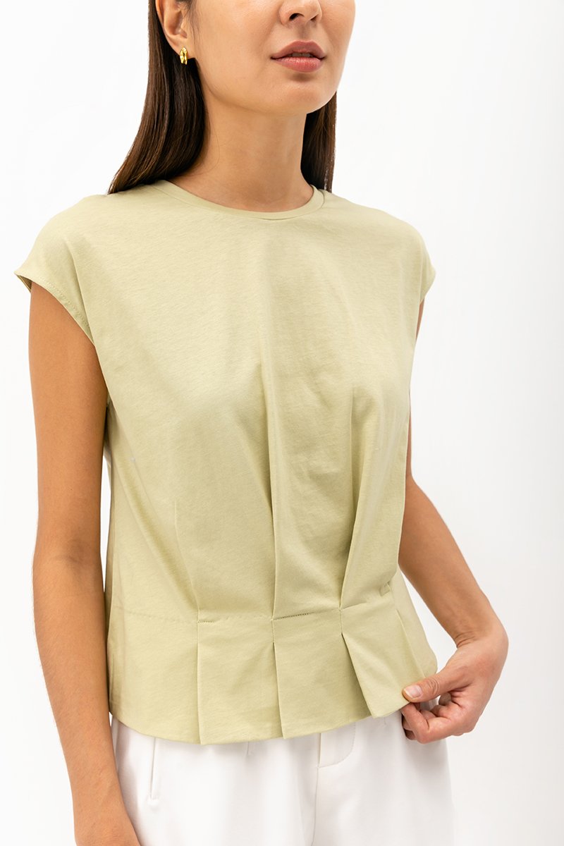 SURIN PLEATED TEE SURIN PLEATED TEE