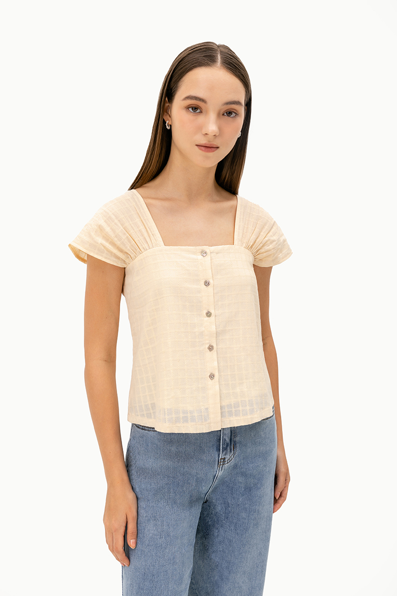 NICOLA BUTTONDOWN TOP