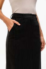 MARGOT PIN STRIPE PENCIL SKIRT