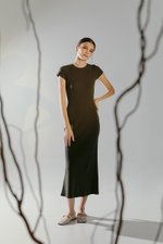 CAMILLIA BODYCON RIB KNIT MAXI DRESS