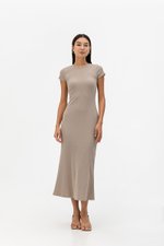 CAMILLIA BODYCON RIB KNIT MAXI DRESS