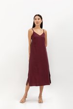 MACIE STRAPPY BACK TENCEL MIDI DRESS