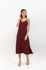 MACIE STRAPPY BACK TENCEL MIDI DRESS