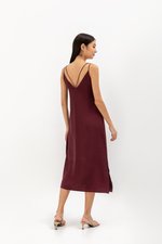 MACIE STRAPPY BACK TENCEL MIDI DRESS
