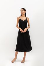 MACIE STRAPPY BACK TENCEL MIDI DRESS