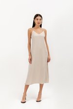 MACIE STRAPPY BACK TENCEL MIDI DRESS