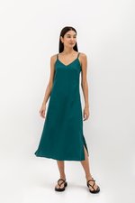 MACIE STRAPPY BACK TENCEL MIDI DRESS