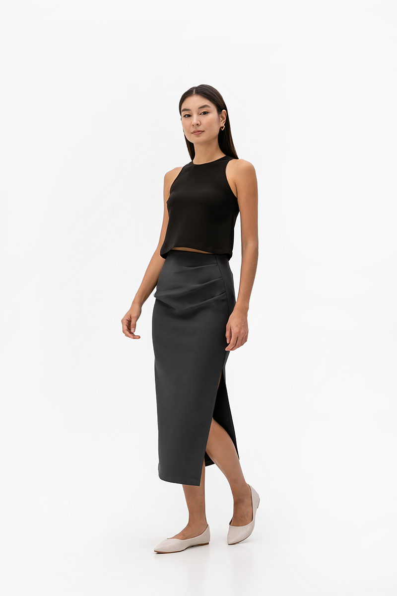 ATTICUS RUCHED SKIRT