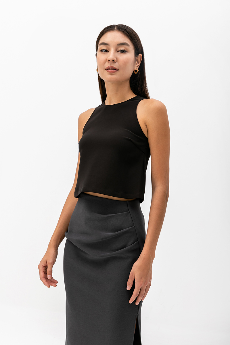 ATTICUS RUCHED SKIRT