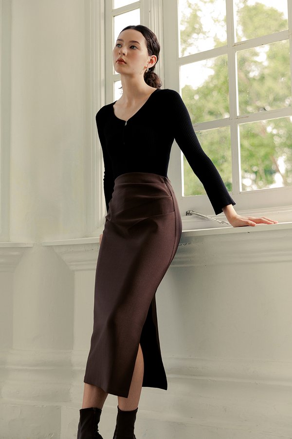ATTICUS RUCHED SKIRT ATTICUS RUCHED SKIRT