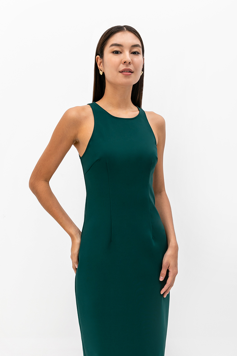 *BACKORDER 2* DEVINA TANK COLUMN MIDI DRESS