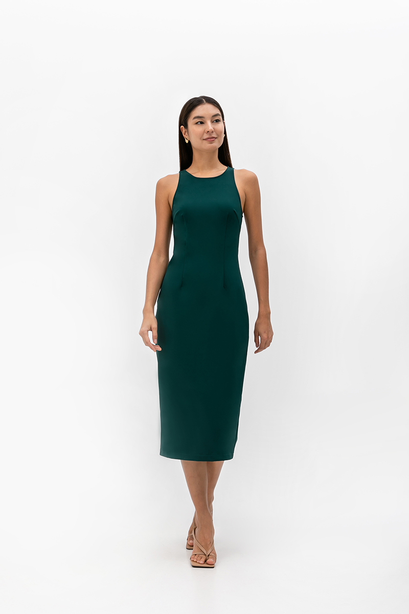 *BACKORDER 2* DEVINA TANK COLUMN MIDI DRESS