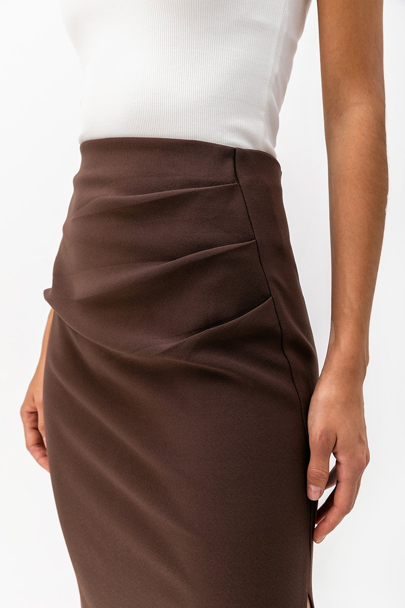 ATTICUS RUCHED SKIRT