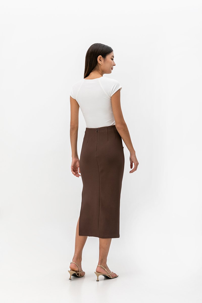 ATTICUS RUCHED SKIRT