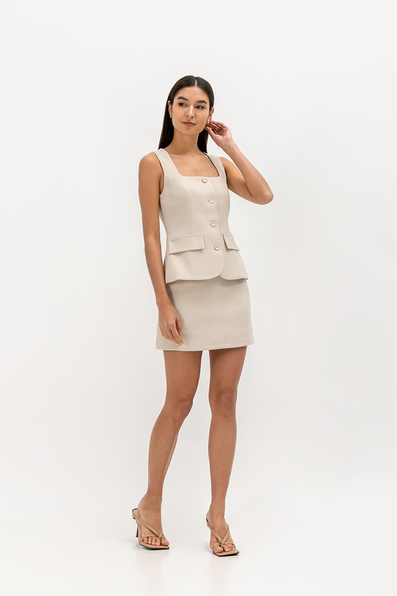 FARAH BUTTONDOWN VEST