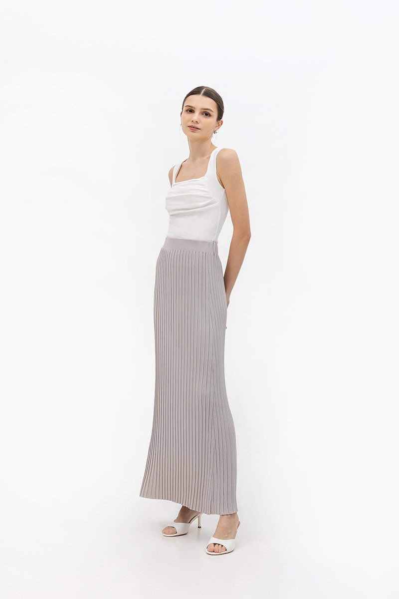 ALYNN RUCHED PADDED TANK TOP